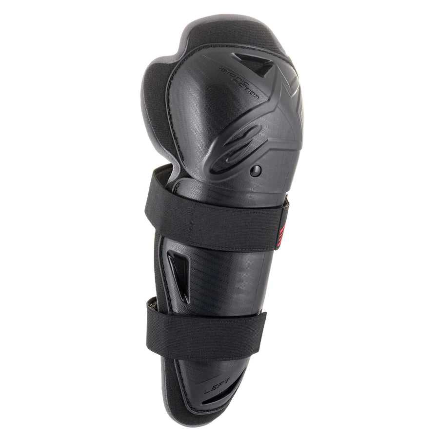 Alpinestars, ALPINESTARS BIONIC ACTION KNEE PROTECTOR BLACK RED