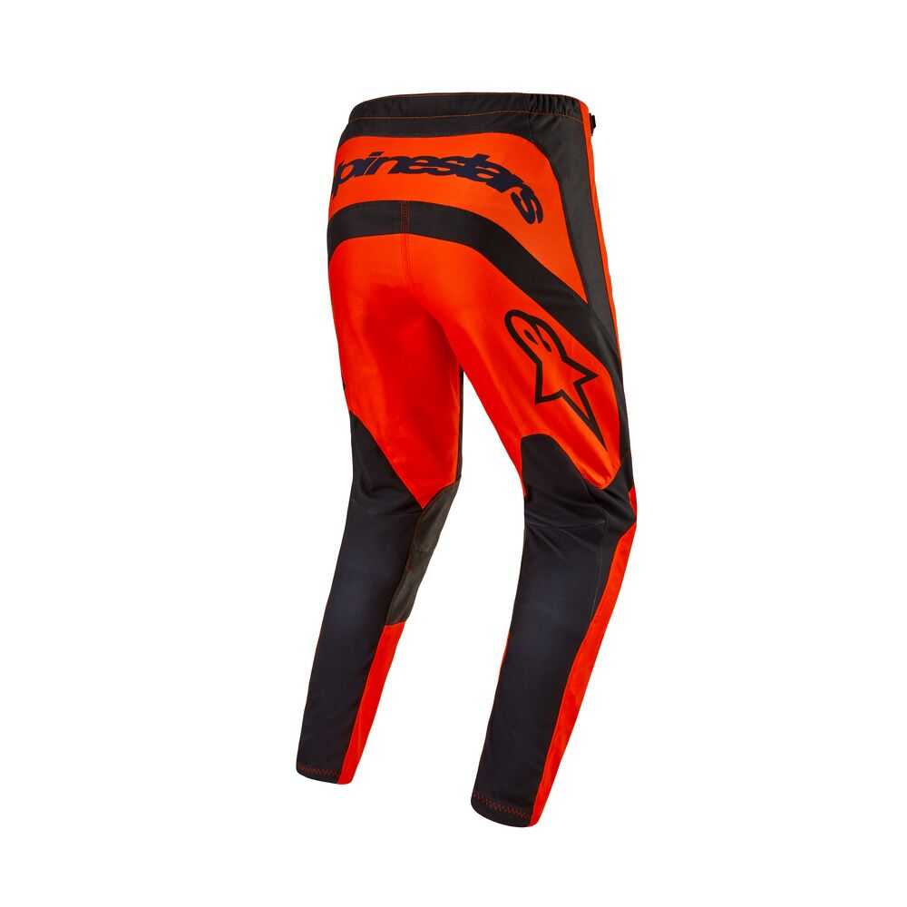 Alpinestars, ALPINESTARS FLUID LURV HOT ORANGE BLACK PANTS