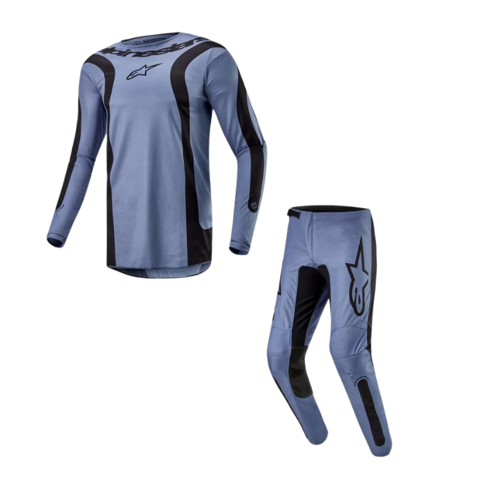 Alpinestars, ALPINESTARS FLUID LURV LIGHT BLUE BLACK KIT COMBO