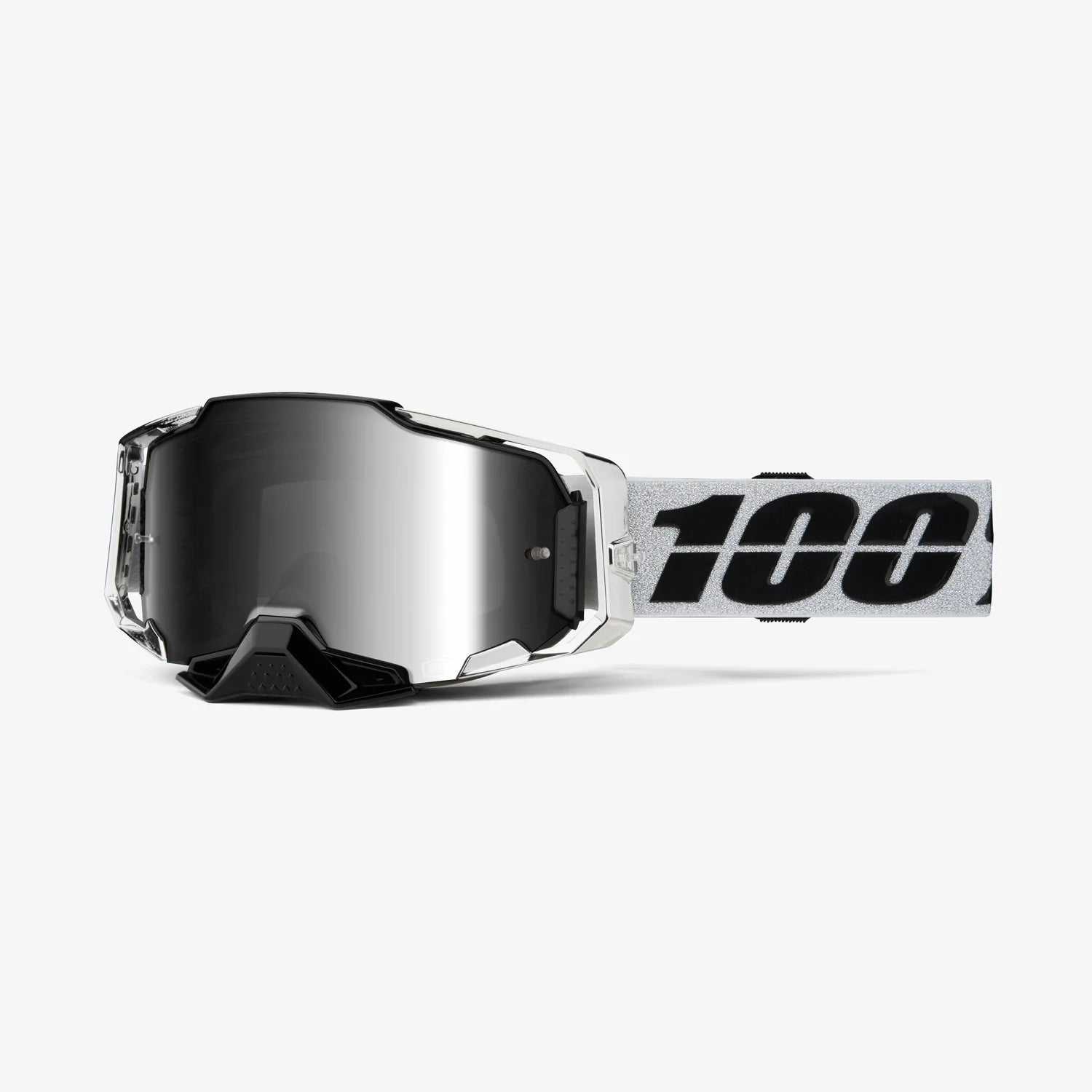 100%, ARMEGA GOGGLE ATAC (MIRROR SILVER LENS)