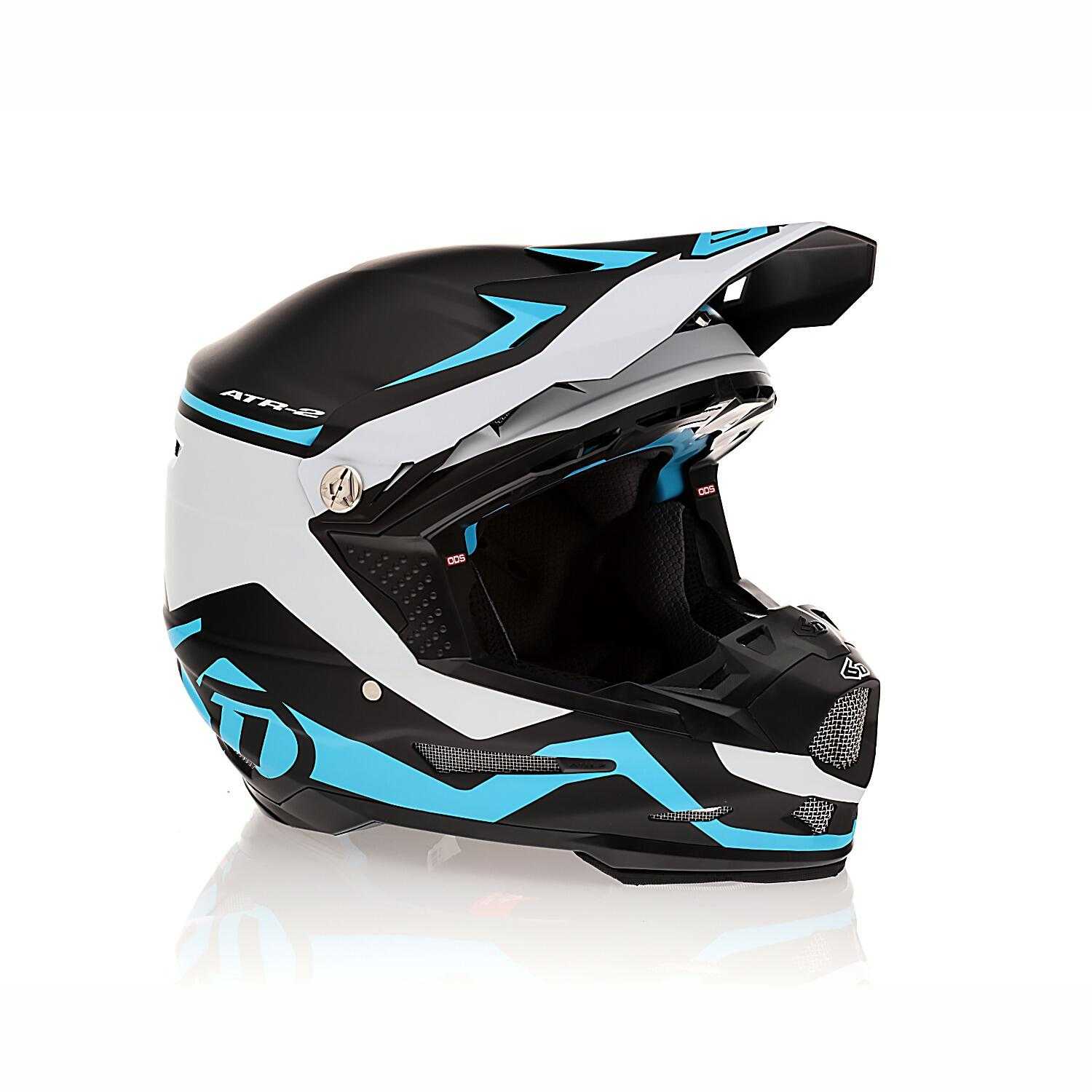 6D Helmets, ATR-2Y Youth Drive - Cyan