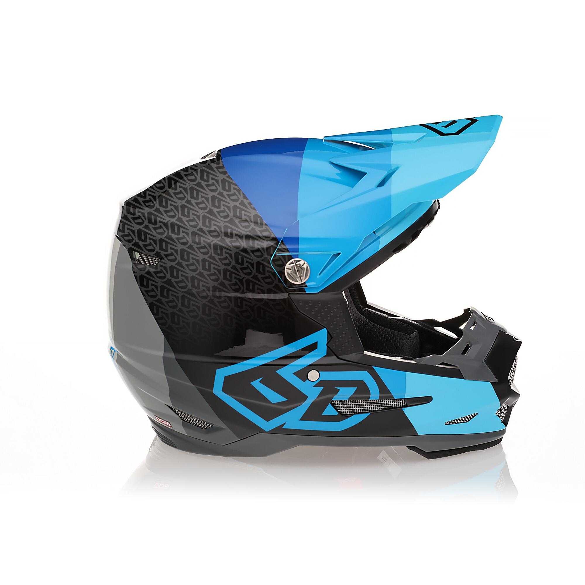 6D Helmets, ATR-2Y Youth Range - Blue