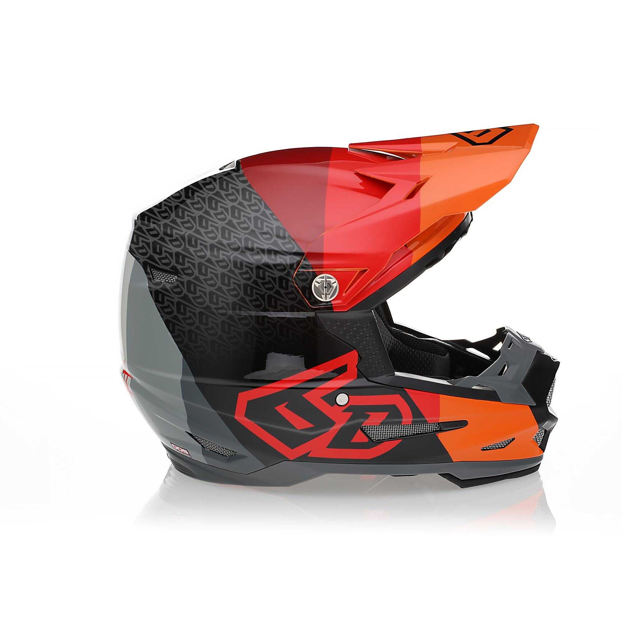 6D Helmets, ATR-2Y Youth Range - Red