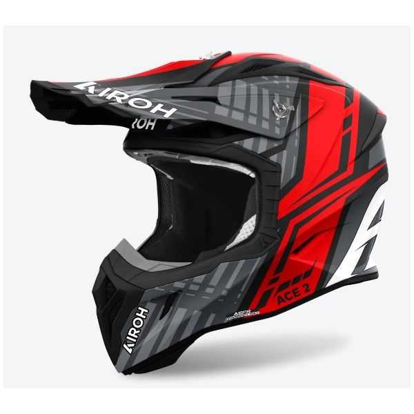 Airoh, Airoh Aviator Ace 2 Proud Red Matt MX Helmet