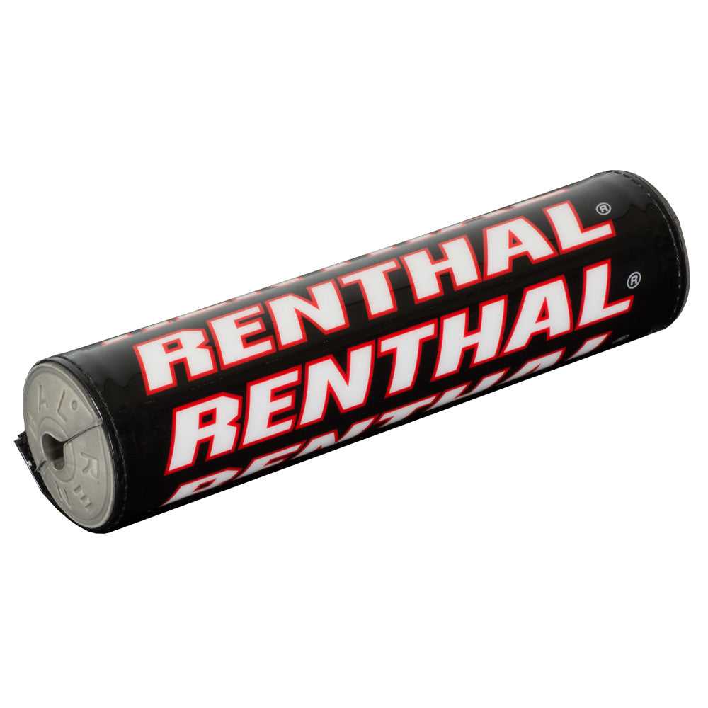 Renthal, BAR PAD MINI SX (180MM/7.5IN) BLACK/RED/WHITE (GREY FOAM)