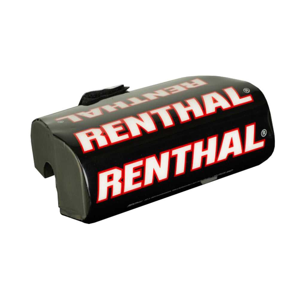 Renthal, BAR PAD TRIALS FATBAR BLACK WHITE/RED