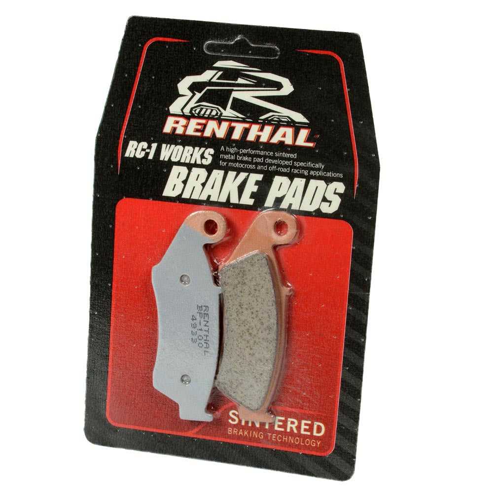 Renthal, BRAKE PADS FRONT/REAR AJP/HON/BETA/GAS/KAW/SUZ/SHE/YAM (GF003) (R)