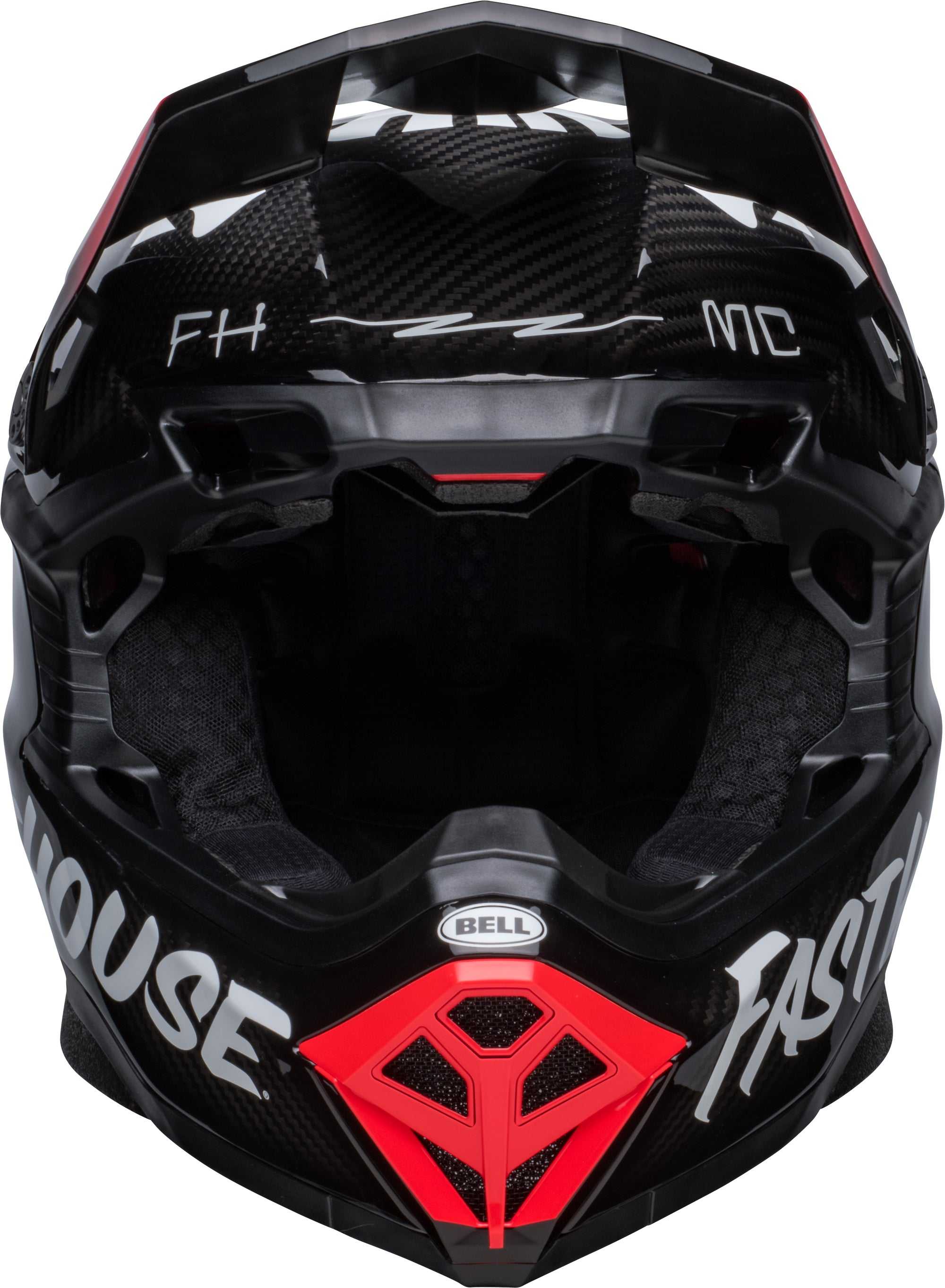 Bell, Bell MX 2022 Moto-10 Spherical Mips Adult Helmet (FH Privateer Black/Red)