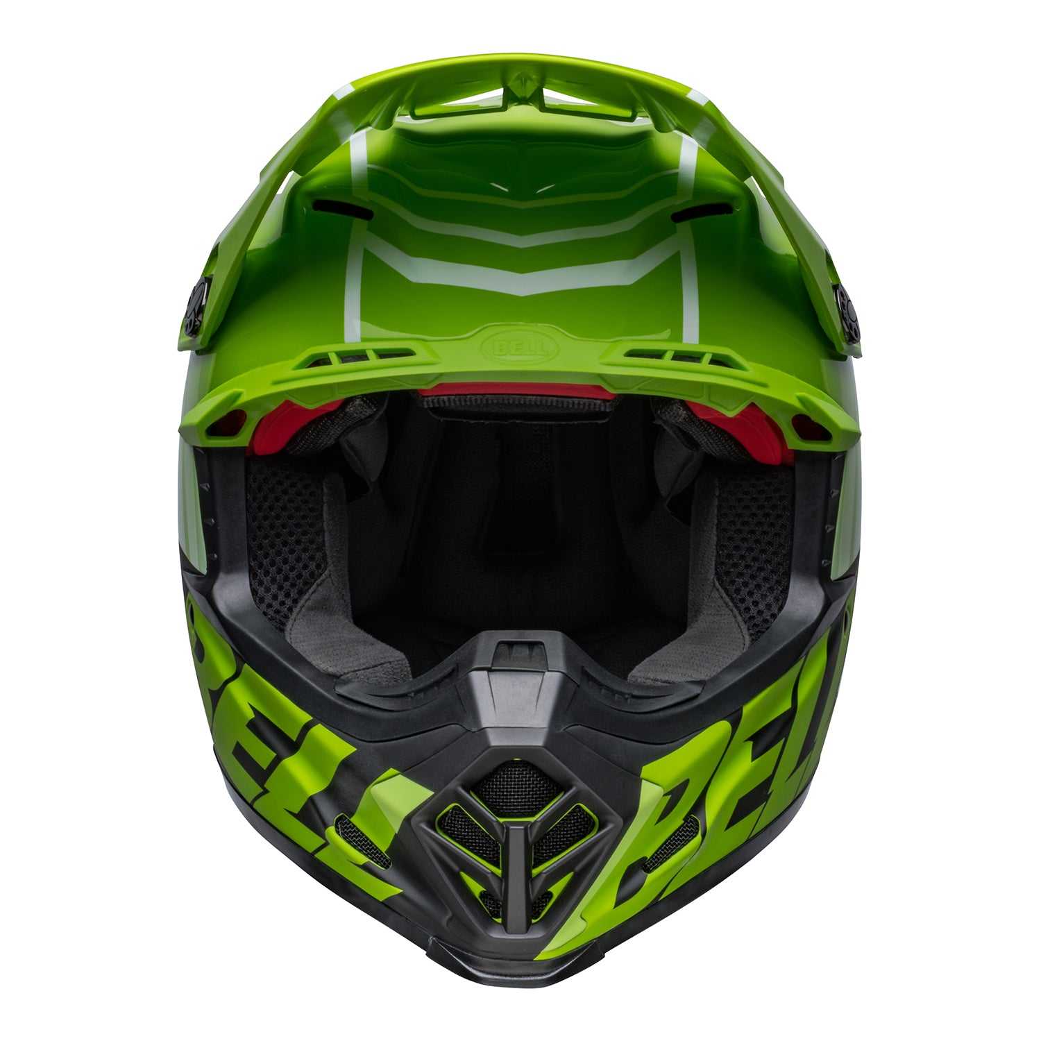 Bell, Bell MX 2022 Moto-9S Flex Adult Helmet (Sprint M/G Green/Black)