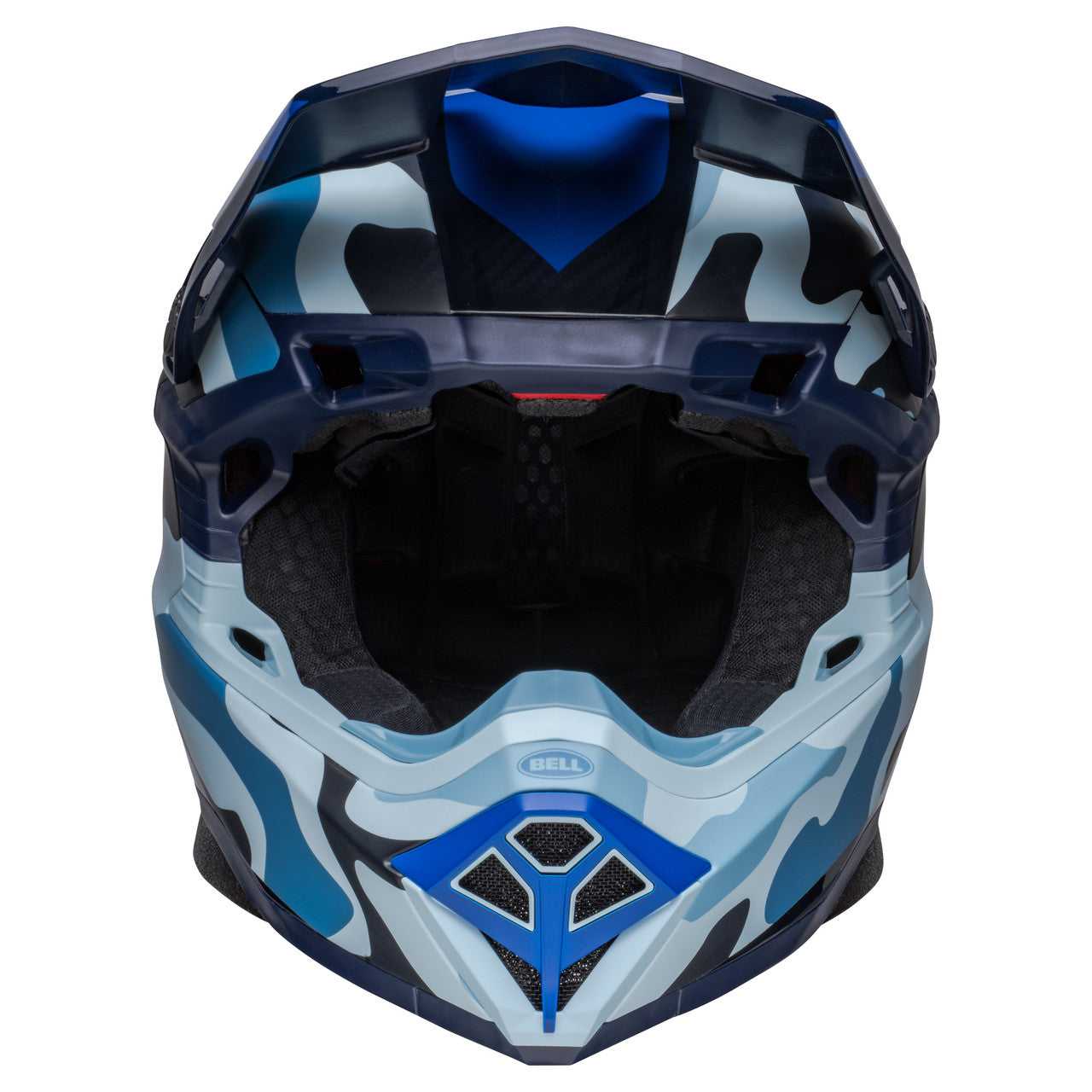 Bell, Bell MX 2023 Moto-10 Spherical Mips Adult Helmet (Ferrandis Matte Gloss Dark Blue/Light Blue)