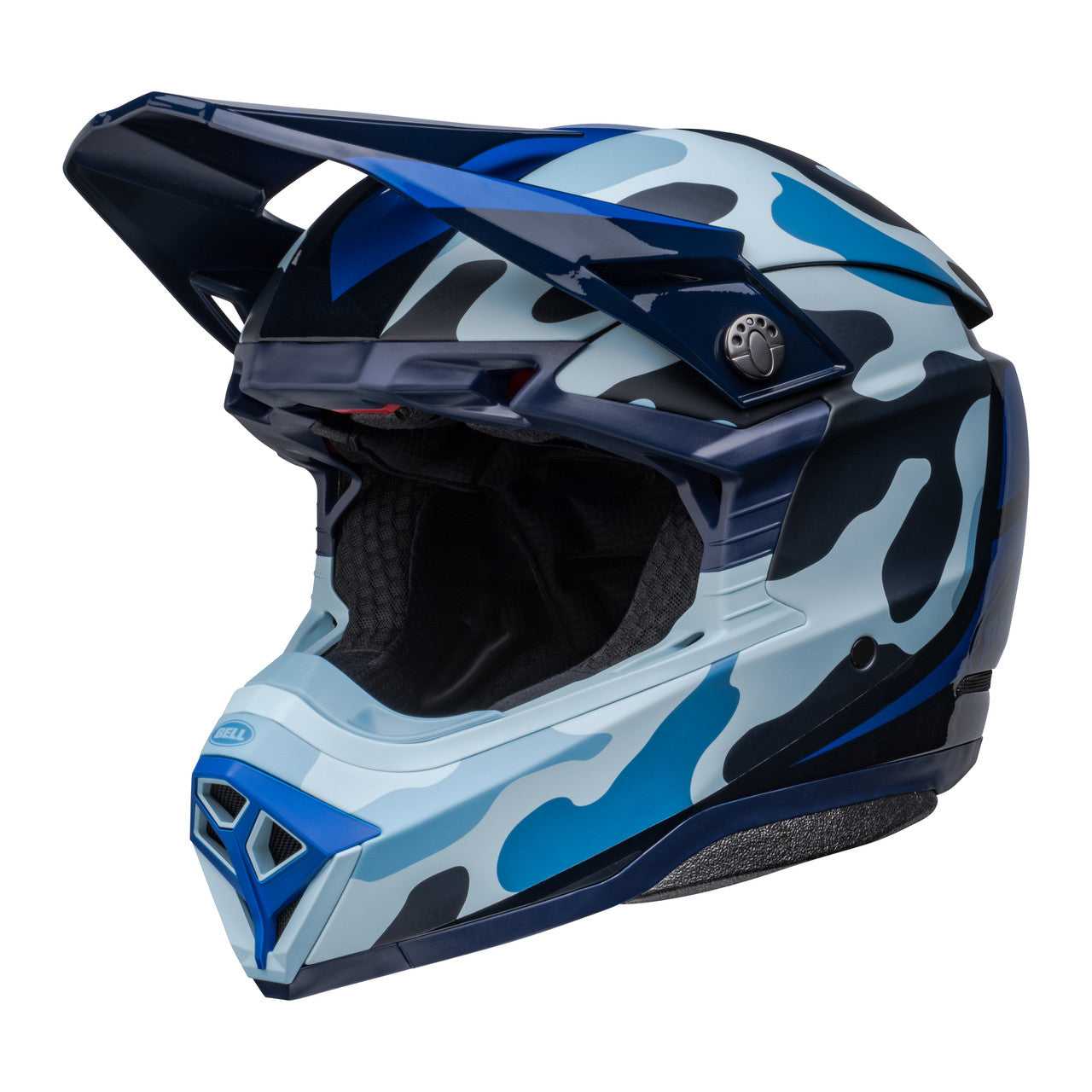 Bell, Bell MX 2023 Moto-10 Spherical Mips Adult Helmet (Ferrandis Matte Gloss Dark Blue/Light Blue)