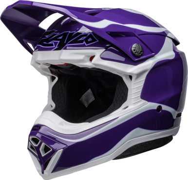 Bell, Bell MX 2023 Moto-10 Spherical Mips Adult Helmet (Slayco Purple/White)