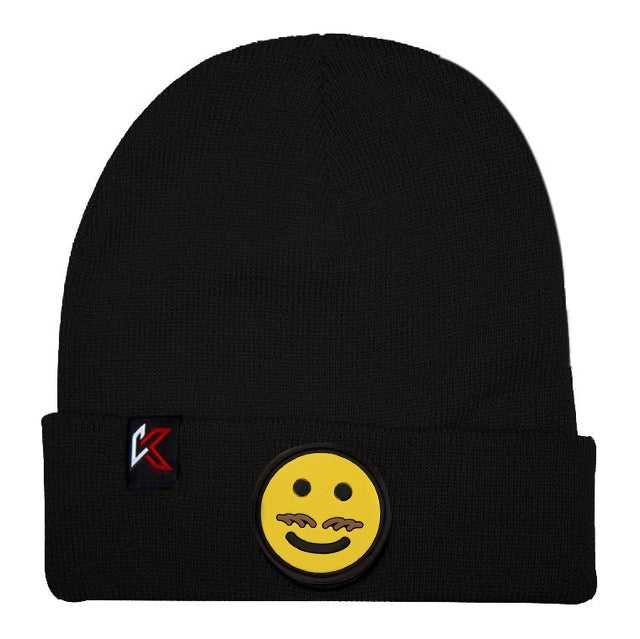 Kecks, Black Emoji Beanie Hat