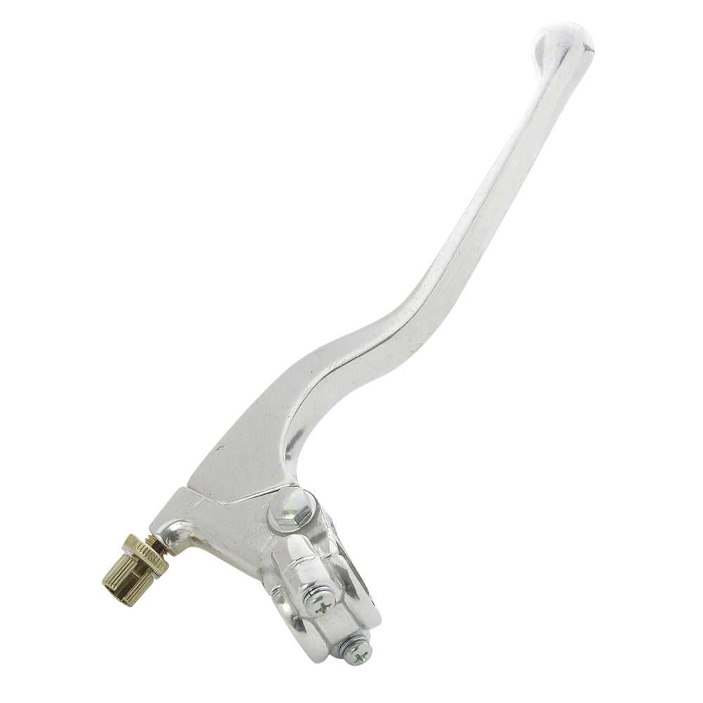 Raceline, Brake Lever Assembly Universal Silver Long