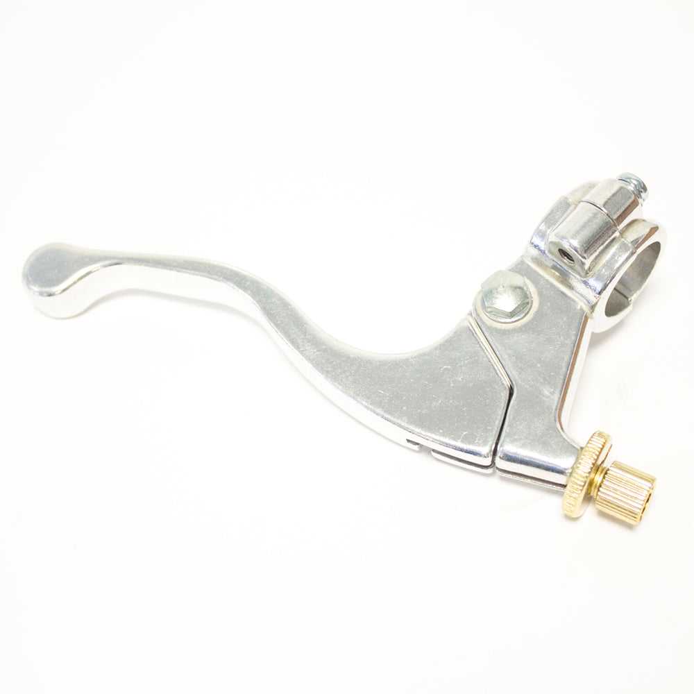 Raceline, Brake Lever Assembly Universal Silver Short