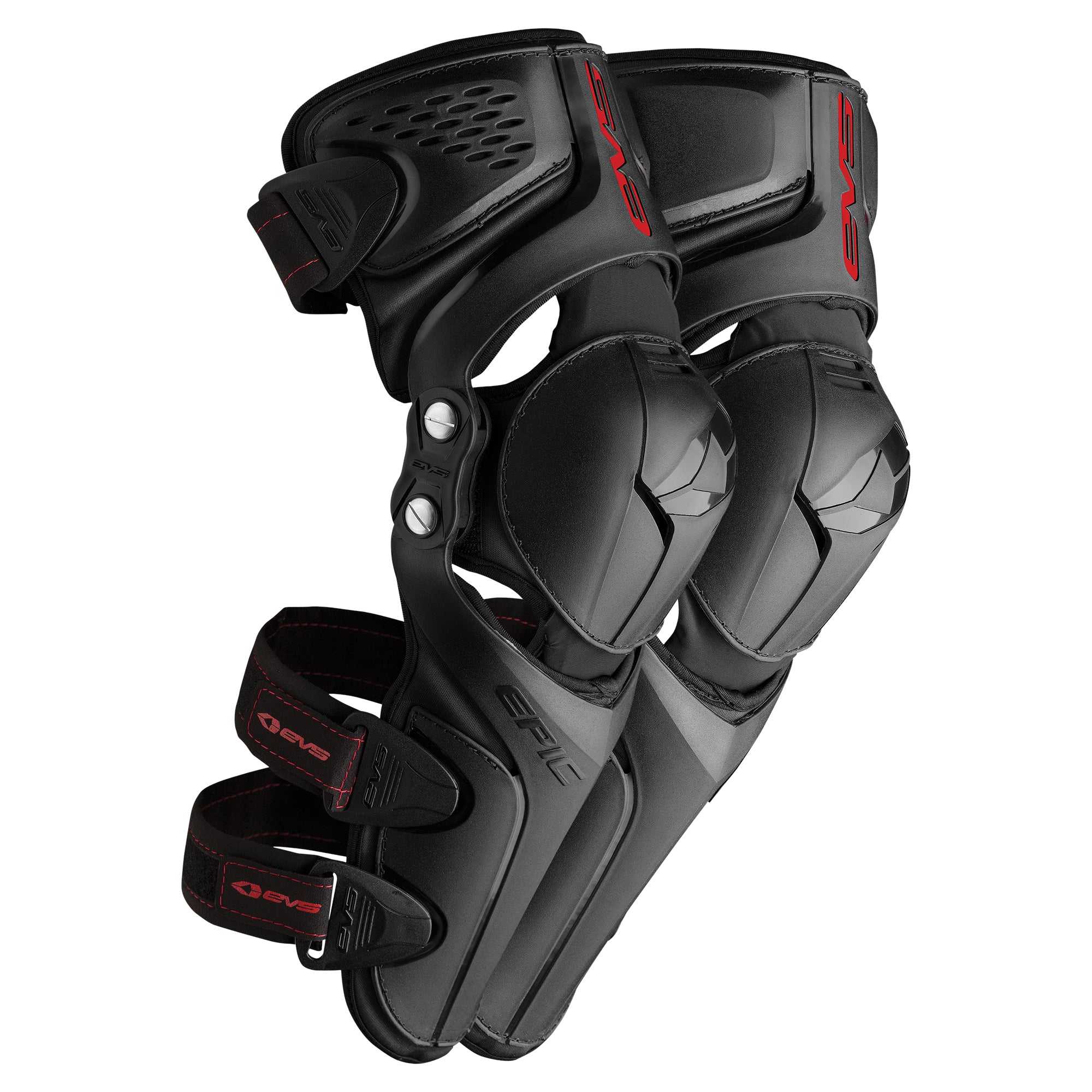 EVS Protection, EVS Epic Knee Guards Adult (CE) (Black) Pair