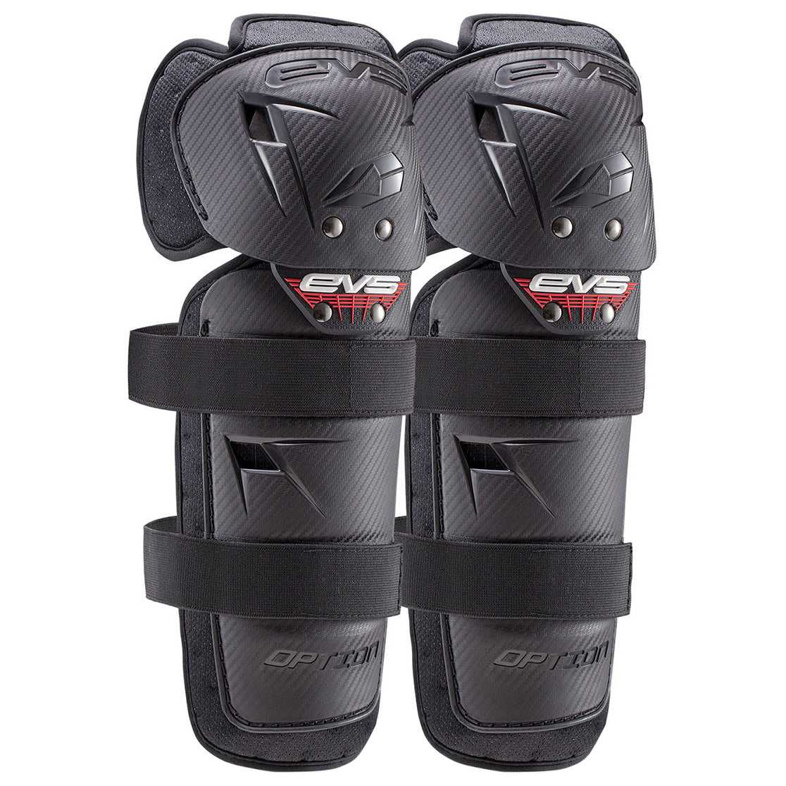 EVS Protection, EVS Option Knee Guards Adult (Black) Pair