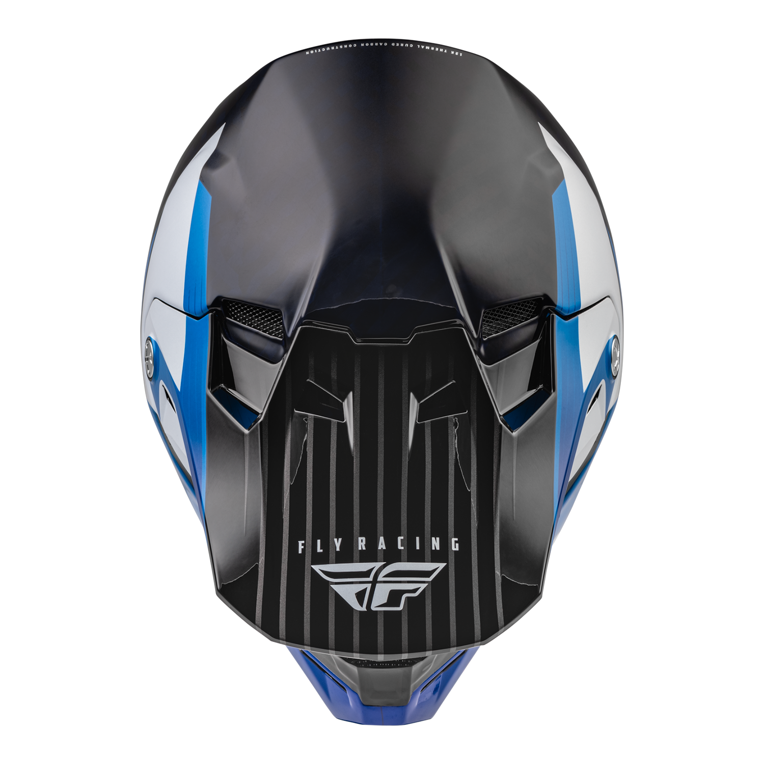 Fly Racing, FLY 2022 FORMULA CARBON PRIME HELMET (BLUE/WHITE/BLUE CARBON)