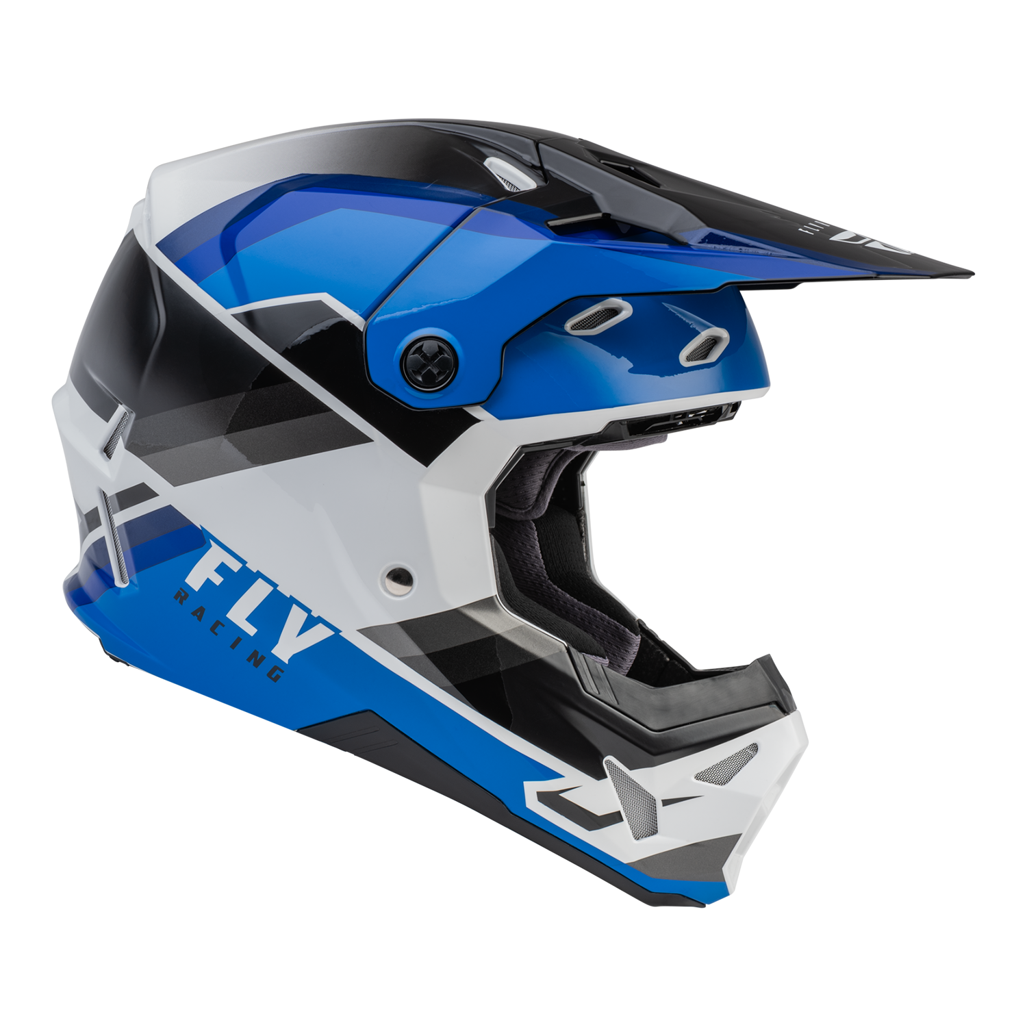 Fly Racing, FLY 2022 FORMULA CP RUSH HELMET (BLACK/BLUE/WHITE)