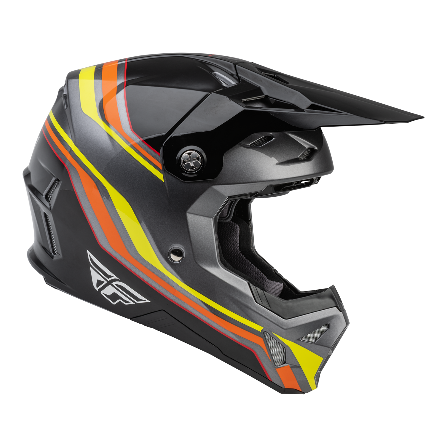 Fly Racing, FLY 2022 FORMULA CP SPEEDER S.E. HELMET (BLACK/YELLOW/RED)