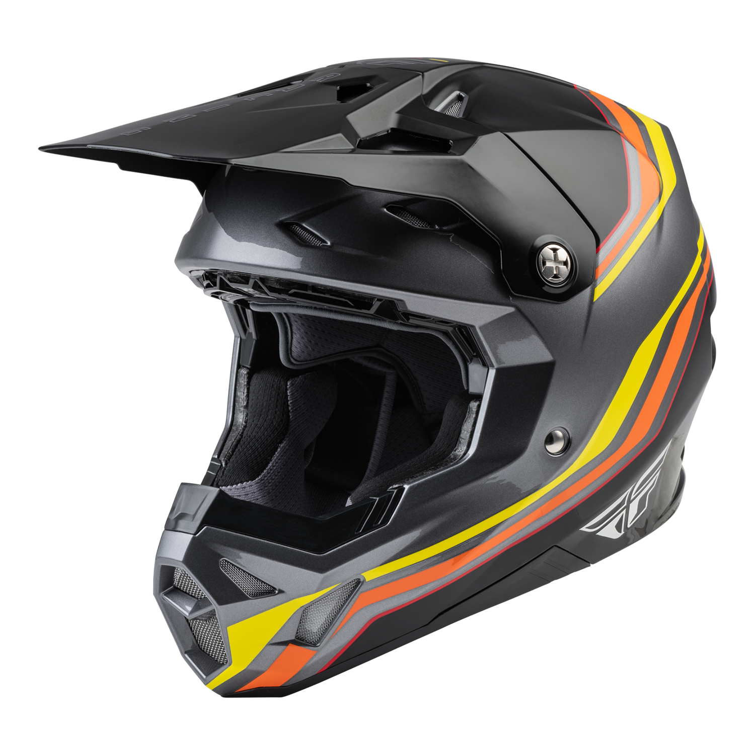 Fly Racing, FLY 2022 FORMULA CP SPEEDER S.E. HELMET (BLACK/YELLOW/RED)