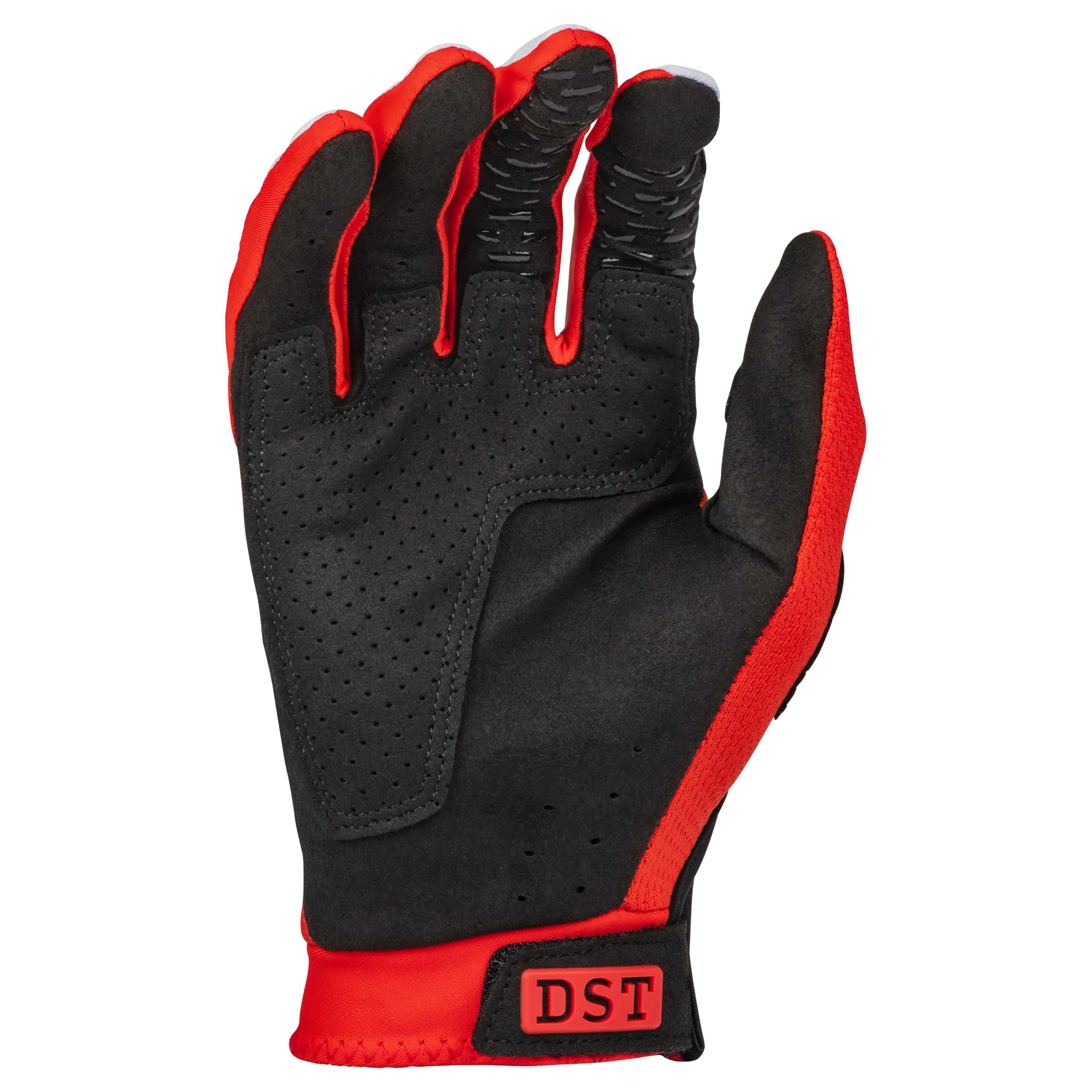 Fly Racing, FLY 2023 EVOLUTION DST GLOVES RED/GREY