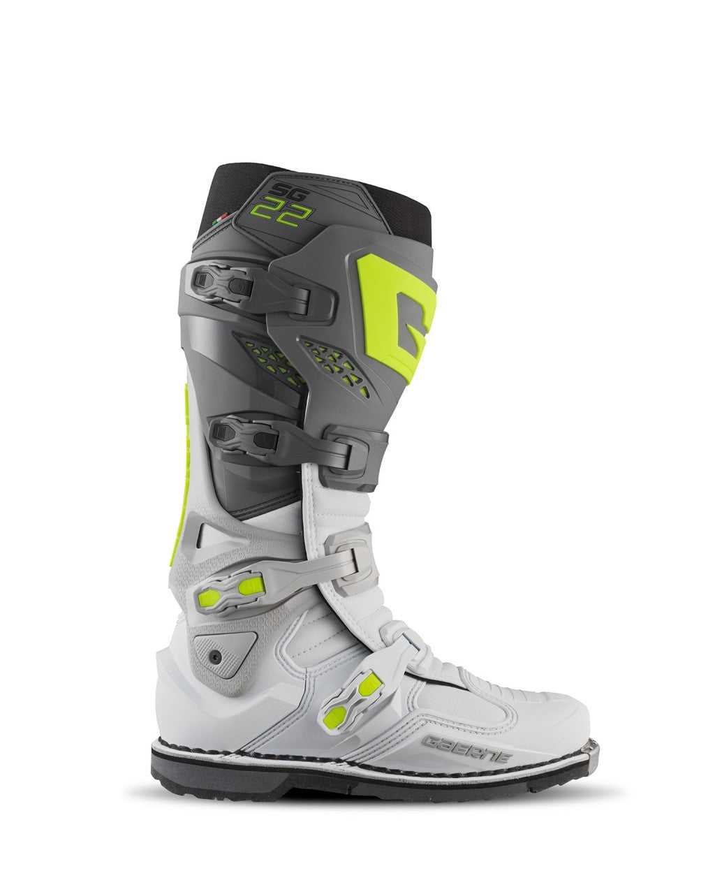 Gaerne, GAERNE SG22 ANTHRACITE/WHITE/GREY BOOTS