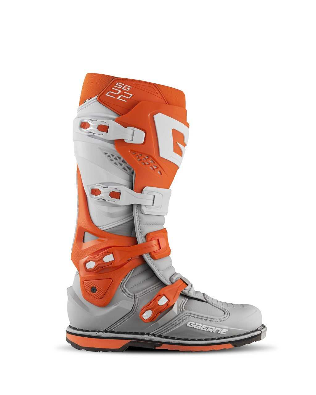 Gaerne, GAERNE SG22 ORANGE/WHITE/GREY BOOTS