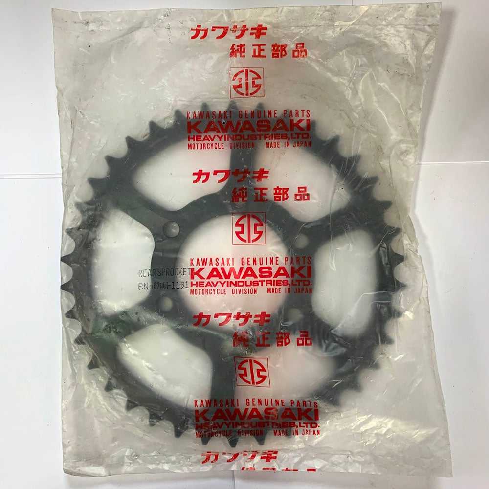 Kawasaki, Kawasaki Genuine Rear Sprocket 42041-1131 NOS 38 Teeth