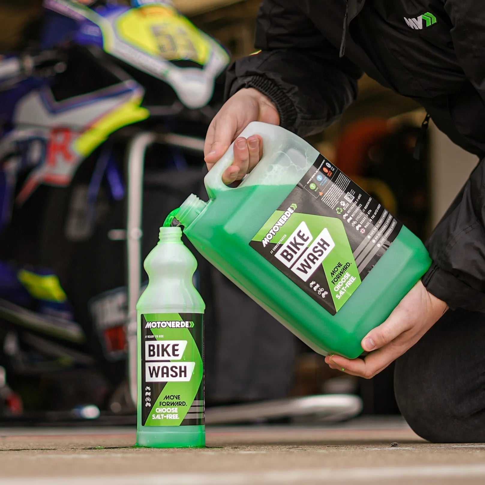 MOTOVERDE, MOTOVERDE BIKE WASH 5L (CONCENTRATED) - REFILL