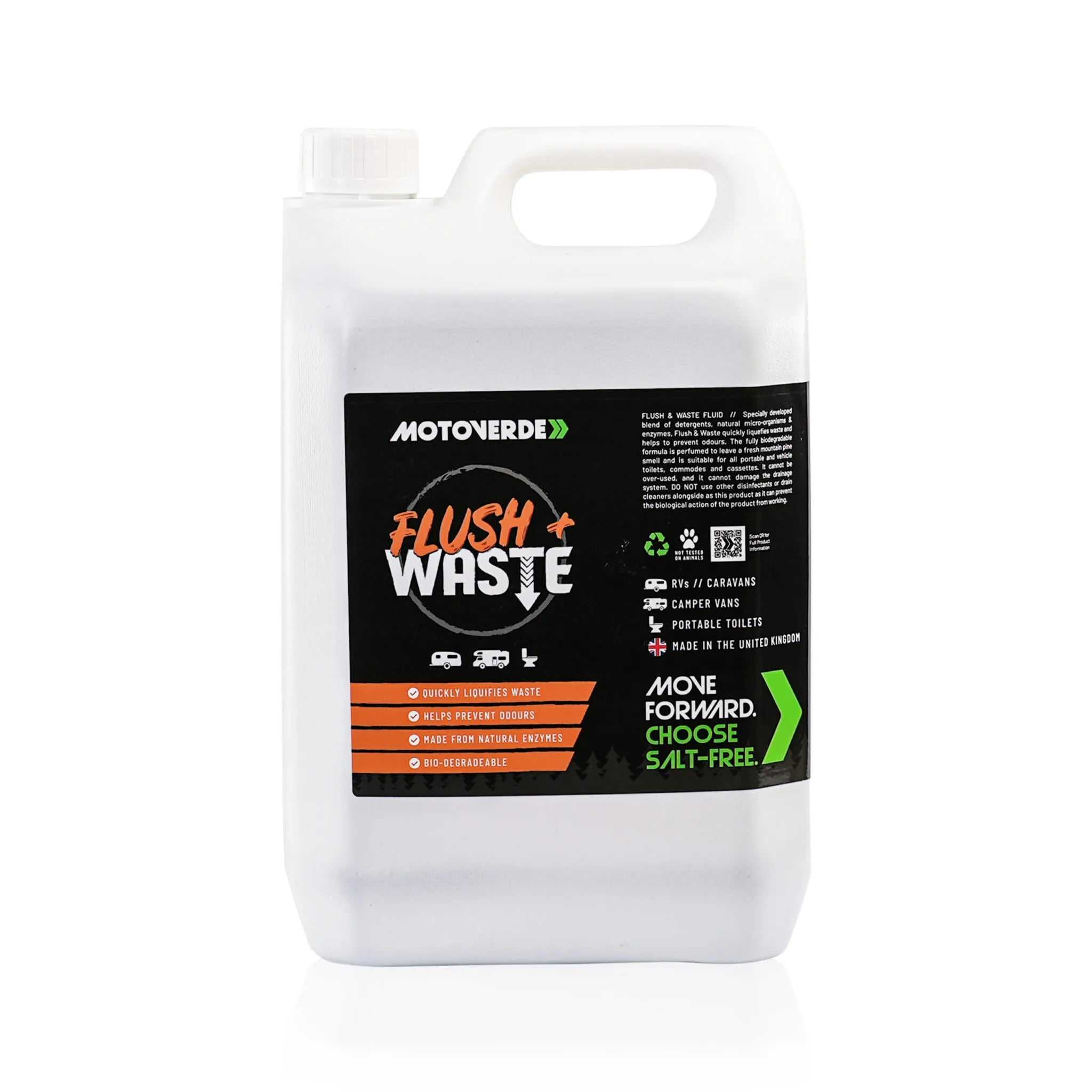 MOTOVERDE, MOTOVERDE FLUSH & WASTE FLUID 5L