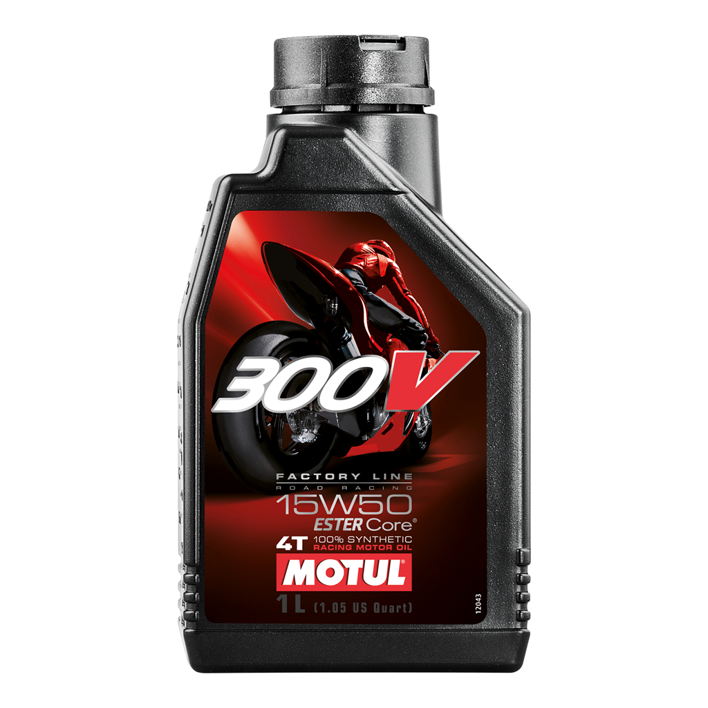 Motul, MOTUL 300V 15W50 FACTORY LINE ROAD RACING 1 LITRE