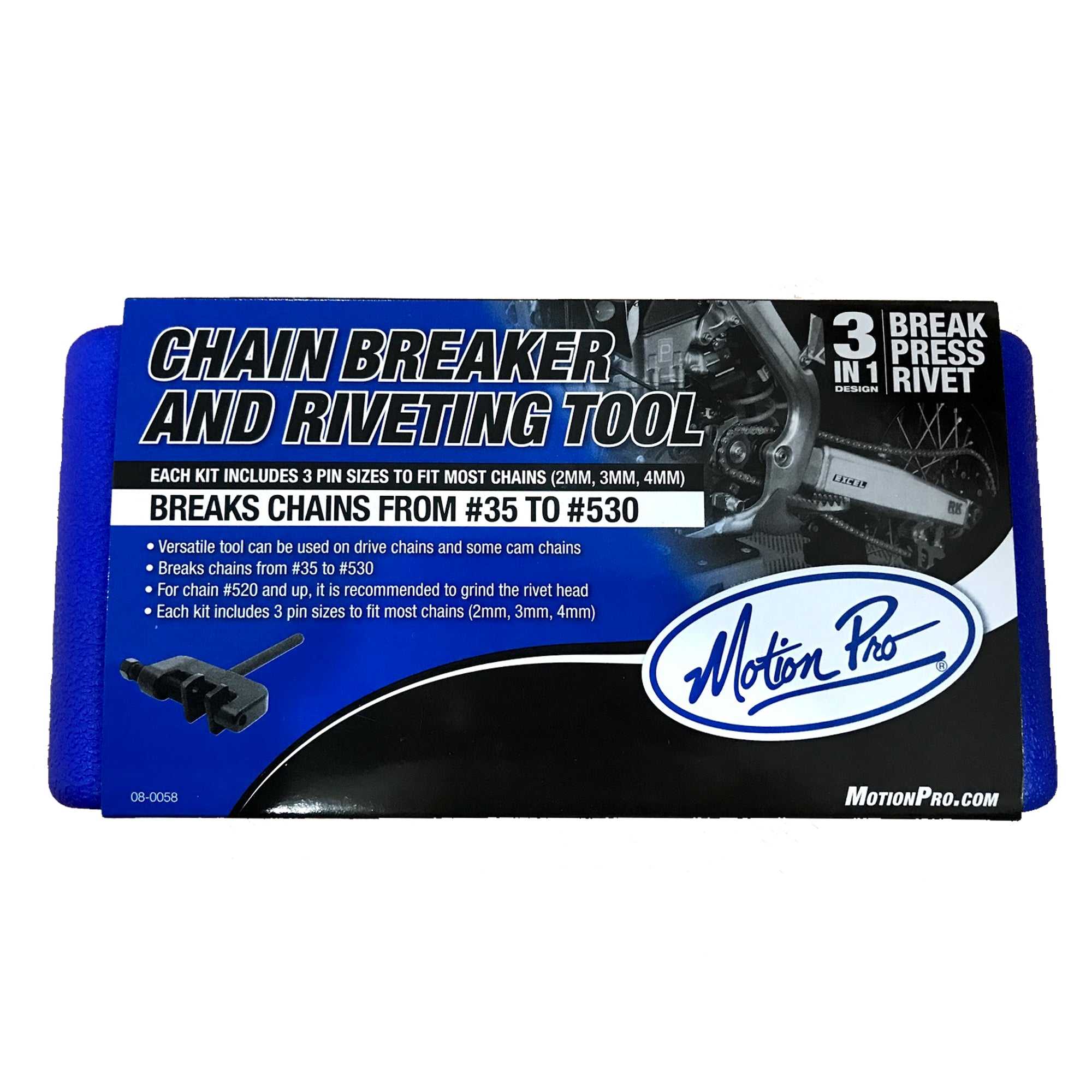 Motion Pro, Motion Pro Chain Breaker & Riveting Tool #35 to #530