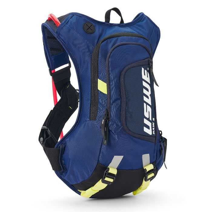 USWE, USWE RAW 8 HYDRATION BACKPACK - DARK BLUE