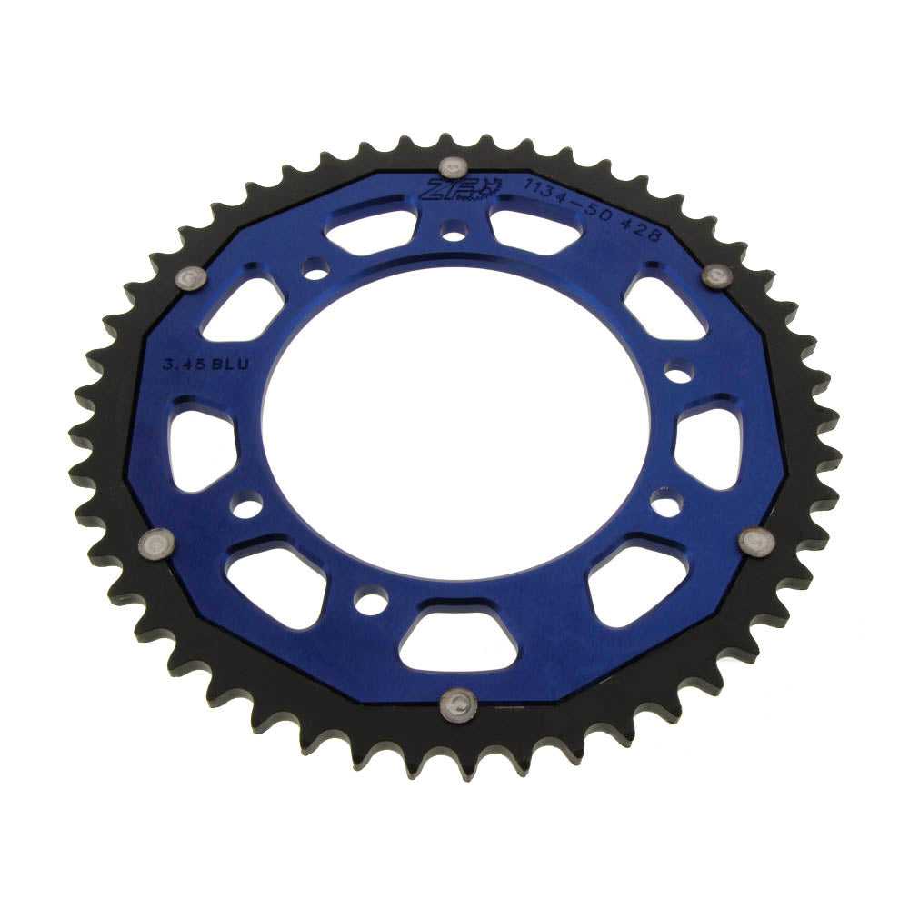 ZF, ZF Dual Combination Alloy/Steel Blue Rear Sprocket 53 Teeth (JTR839.53)